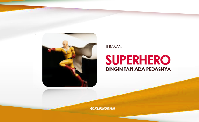 Superhero yang Dingin tapi Ada Pedasnya, Jawaban Tebak-tebakan dan TTS (foto: Klikkoran.com)