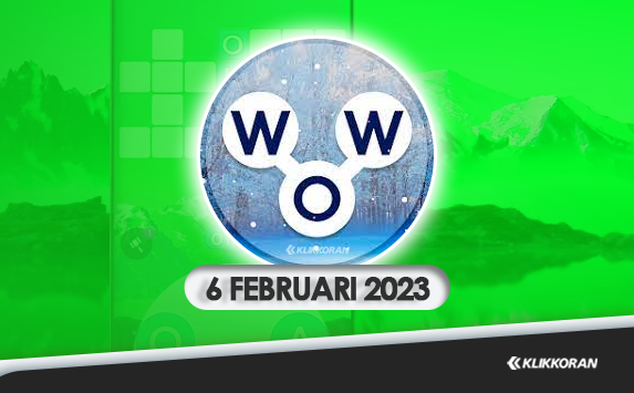 Teka-teki Harian WOW 6 Februari 2023 Jawaban Words Of Wonders Hari Senin (foto: Klikkoran.com)
