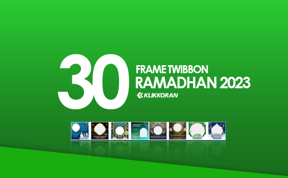 30 Frame Twibbon Selamat Menunaikan Ibadah Puasa Ramadhan 1444 H (2023 M) Bingkai Foto WA