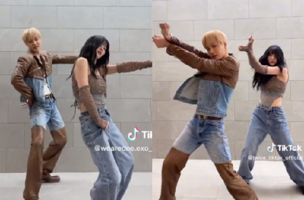 Kai EXO dan Momo TWICE Lakukan Dance Challange 'Rover' dan 'Set Me Free', Netizen Korea : Ha… Ini Membunuhku! (Foto : Klikkoran.com)