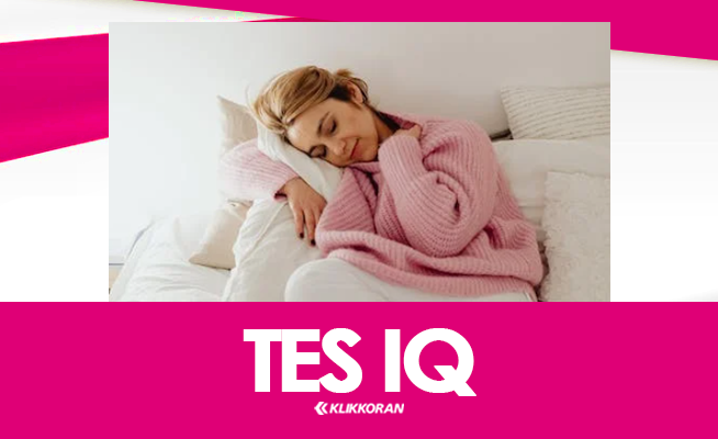 Tes IQ Ibu Membawa Sarapan Jawabannya yang Benar (foto ilustrasi tidur: Pexels, edit : Klikkoran,.com)