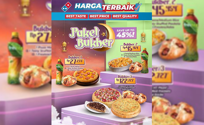 Promo Domino's Pizza, Paket Bukber Mulai dari Rp 27 Ribuan Saja, Berlaku Hingga 24 April 2023