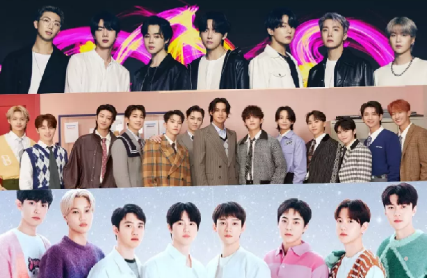 BTS, SEVENTEEN, EXO Puncaki Peringkat Reputasi Brand Boy Group Bulan Mei 2023 (Foto : Soompi)