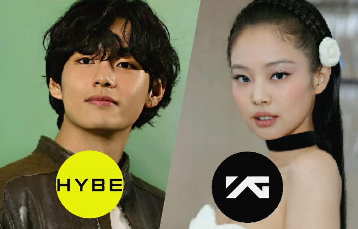 HYBE dan YG Entertainment Menanggapi Rumor Kencan Seputar V BTS dan Jennie BLACKPINK (Foto : Klikkoran.com)