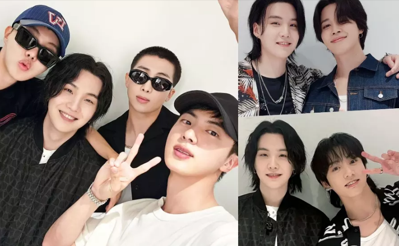 Jin BTS dan J-Hope Tunjukkan Cinta Untuk Suga di Konser Encorenya di Seoul (Foto: Soompi)Foto : Instagram Jin BTSFoto : Instagram J-HopeFoto : Instagram J-HopeFoto : Instagram J-HopeFoto : Instagram J-Hope