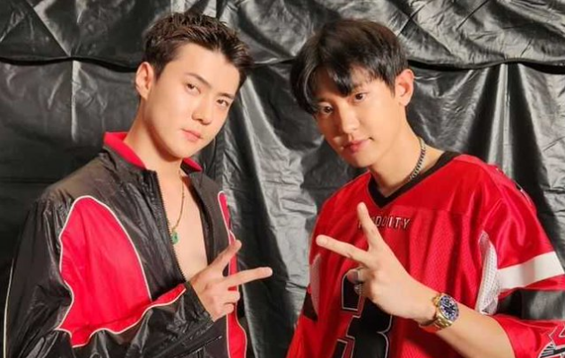 Sehun dan Chanyeol EXO Dikabarkan akan Menandatangani Kontrak dengan Agensi Baru untuk Aktivitas Individu (Foto: Twitter/@Ssrhyt)