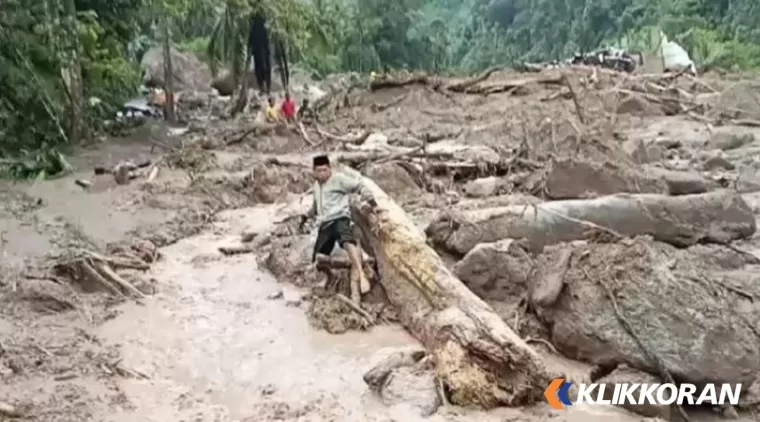 Longsor di Pesisir Selata. (Foto: Istimewa)