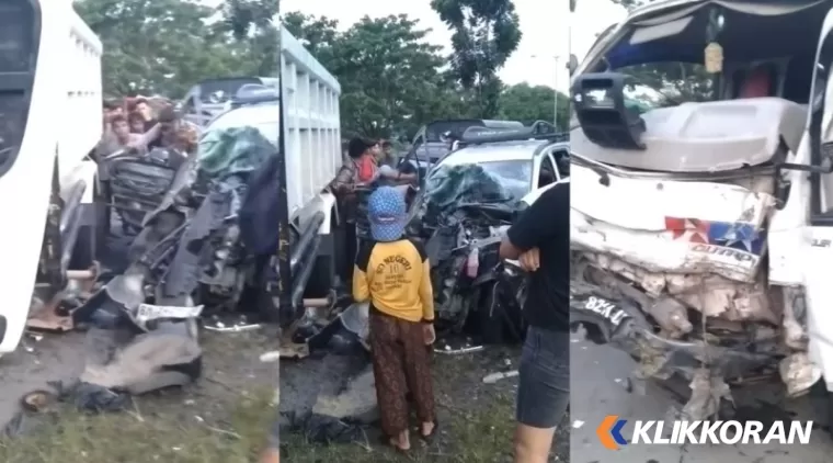 Kecelakaan lalu lintas di Bypas Padang.