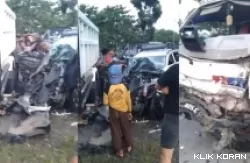 Kecelakaan lalu lintas di Bypas Padang.