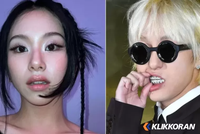 Menyusul Jihyo, Chaeyoung TWICE Juga Pacaran dengan ZionT (foto: kolase Koreaboo)