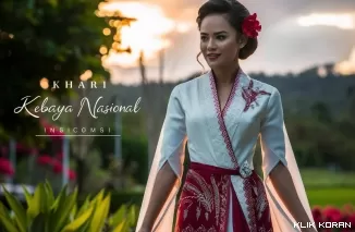 Ilustrasi Hari Kebaya Nasional 2024 (foto: Ideogram AI)