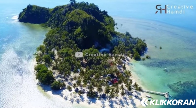 Ilustrasi pulau terindah di Sumatera Barat. (Foto: Youtube)