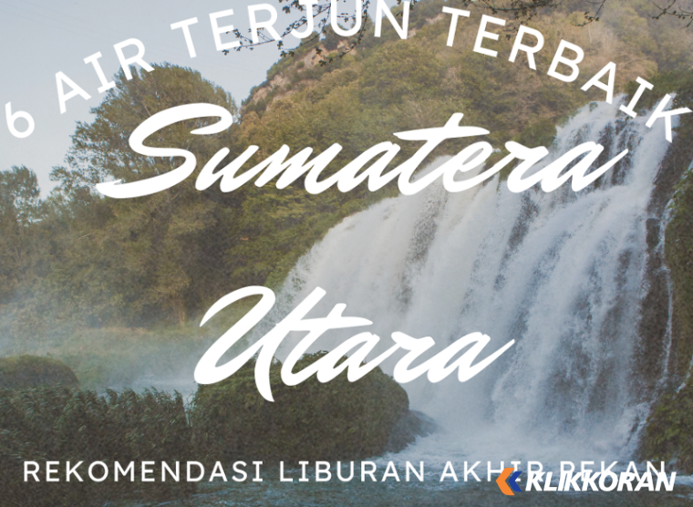 Ilustrasi Air Terjun di Sumut (foto: Canva)