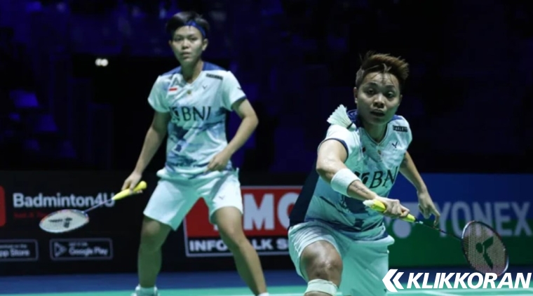 Apriyani/Fadia Apriyani/Fadia Melaju ke Perempatfinal Hylo Open 2023. (Foto: PBSI)