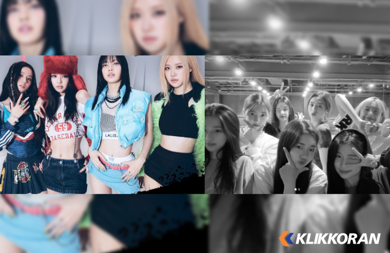 Ilustrasi Foto Blackpink dan Babymonster sebagai artist YG Entertainment (foto: Kolase Instagram)