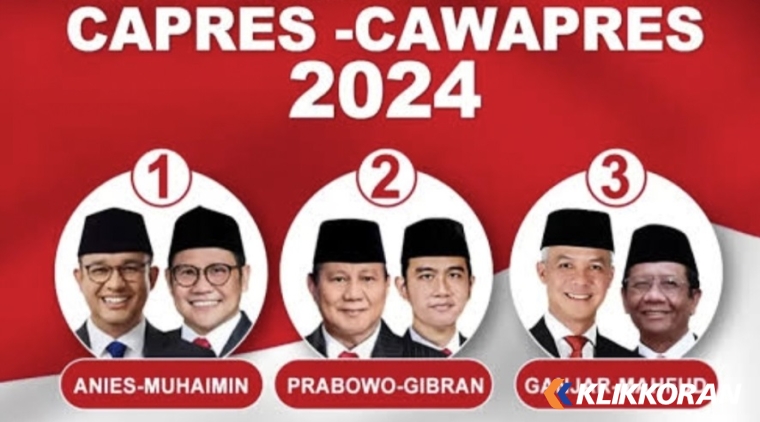 Capres dan Cawapres 2024. (Foto: Istimewa)