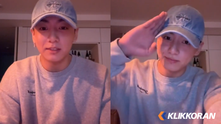 Jungkook BTS Sampaikan Salam Perpisahan Kepada ARMY (Foto: Tangkap Layar Weverse)