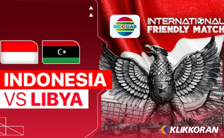 Indonesia vs Libya (foto: Vidio)