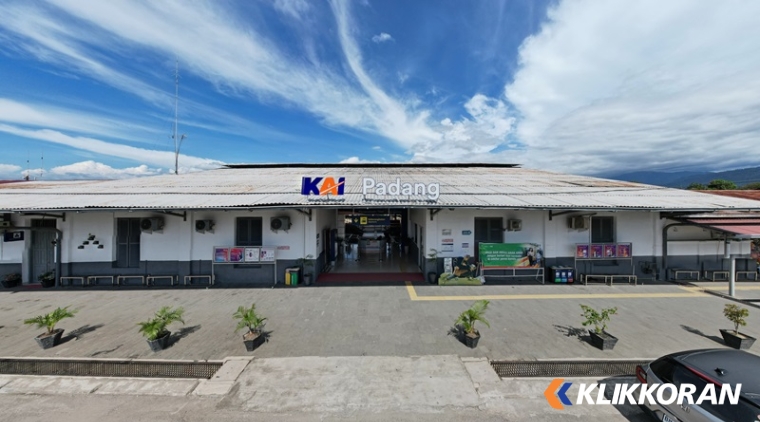 Stasiun KAI Drive II Sumbar Simpang Haru. (Foto: Humas KAI Drive II Sumbar)