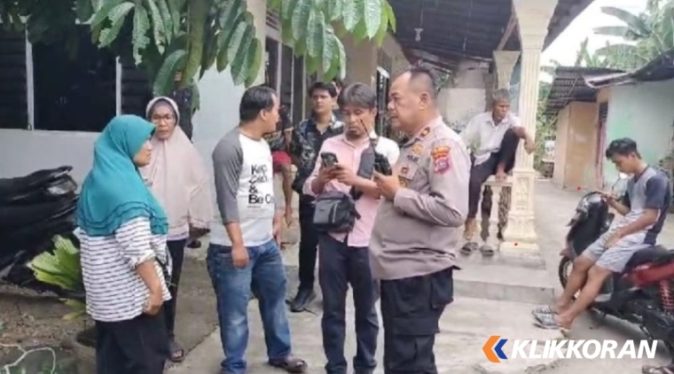 Penemuan mayat bayi perempuan di Kota Padang, Sabtu (27/1/2024). (Foto: Istimewa)