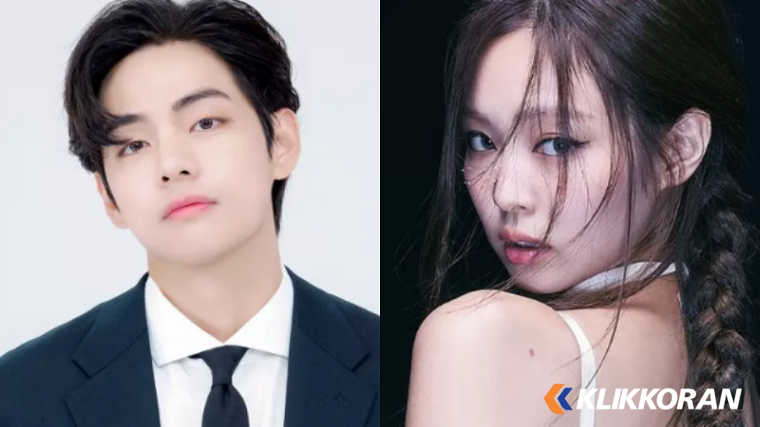 V BTS dan Jennie BLACKPINK Dikabarkan Putus (Foto: Kolase Canva)