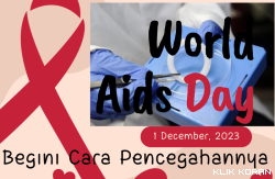 Ilustrasi Hari Aids Sedunia 1 Desember 2023 dan Cara Pencegahannya (foto: detik/Canva)