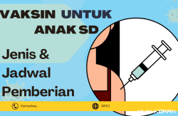 Ilustrasi Jenis dan Jadwal Pemberian Vaksin Pada Anak (foto: Canva)