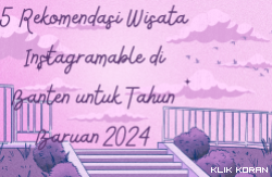 Ilustrasi Tempat Wisata Instagramable di Banten yang cocok dikunjungi saat tahun baruan 2024 (foto: Canva)