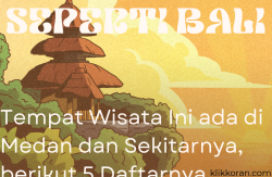 Ilustrasi Tempat Wisata Tahun Baruan di Medan (foto: Canva)
