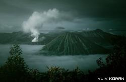 Ilustrasi Gunung Meletus yang sebabkan beberapa penyakit pernapasan (foto: Pexels)