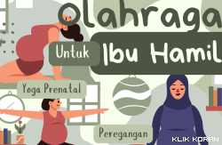 Ilustrasi Olahraga untuk Ibu Hamil agar lancar dan lebih cepat bertemu si buah hati (foto: Canva)