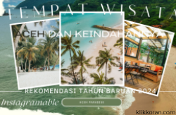 Ilustrasi Tempat Wisata Aceh untuk Liburan Tahun Baruan (foto: Canva)