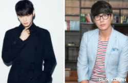 Ilustrasi Cha Eun Woo dan Sung Si Kyung (Foto: Kolase Canva)