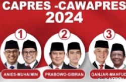 Capres dan Cawapres 2024. (Foto: Istimewa)