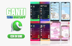 Gampang Banget! 3 Cara Ganti Tema WhatsApp biar Ganteng dan Cantik