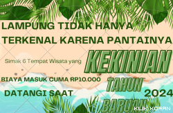 Ilustrasi Tempat Wisata Tahun Baruan 2024 di Lampung (foto: Canva)