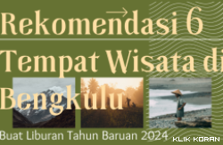 Ilustrasi 6 Rekomendasi Tempat Wisata di Bengkulu (foto: Canva)