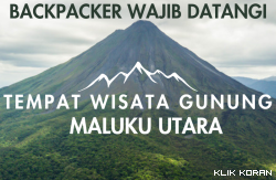 Ilustrasi Rekomendasi Pendakian Gunung di Maluku Utara (foto: Canva)