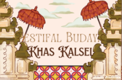 Ilustrasi Wisata Festifal di Kalsel yang bisa dijadikan sebagai rekomendasi tempat liburan tahun baruan 2024 (foto: Canva)