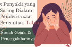 Ilustrasi Penyakit yang sering terjadi saat pergantian tahun (foto: Canva)