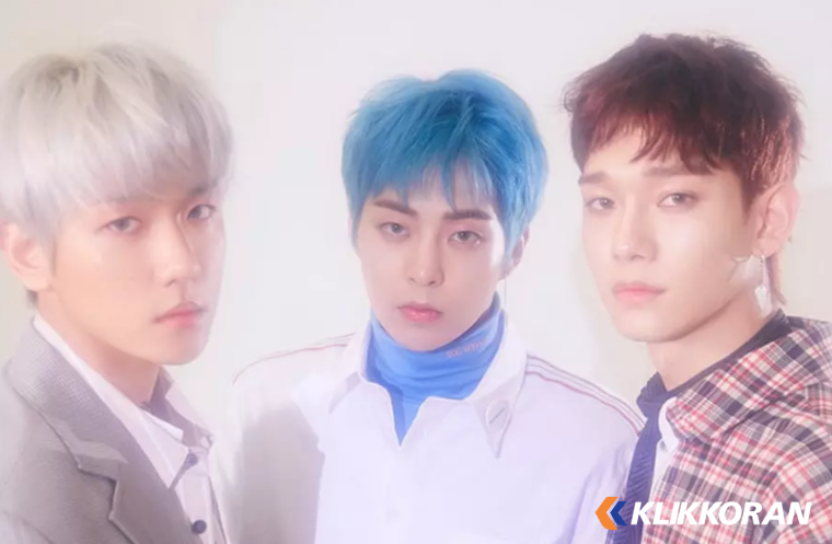 Baekhyun Chen Xiumin (foto: Soompi)