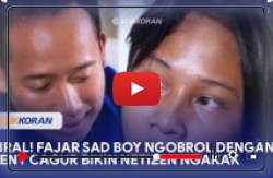 VIRAL! Fajar Sad Boy Ngobrol dengan Deny Cagur Bikin Netizen Ngakak