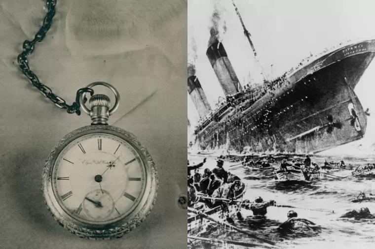 Arloji di kapan Titanic. (Foto: Intisari Online)