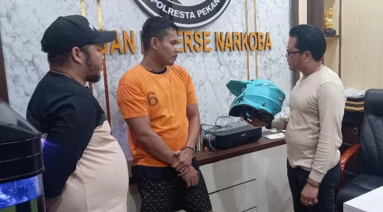 Polresta Pekanbaru Gagalkan Upaya Penyelundupan Sabu ke Masamba Sulawesi Selatan