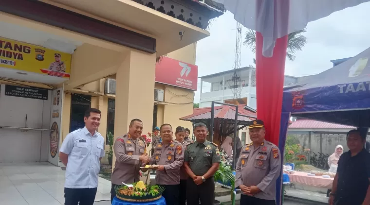 Sah, Polsek Binawidya Diresmikan