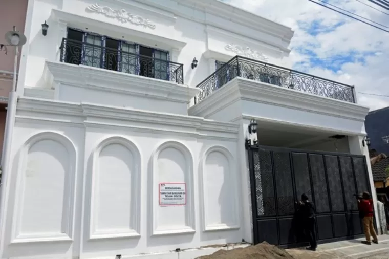 Rumah mewah Syahrul Yasin Limpo (SYL) senilai Rp4,5 miliar di Makassar. (Foto; detik.com)