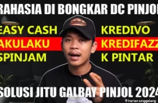 Ilustrasi galbay pinjol. (Foto: YouTube Bang Apri TV)