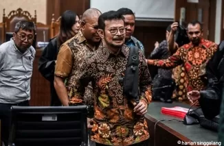 eks Mentan Syahrul Yasin Limpo (SYL). (Foto: Kompas.com)