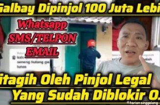 Ilustrasi pinjol diblokir. (Foto: YouTube Solusi Hutang)