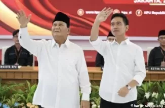 Prabowo Subianto dan Gibran Rakabuming. (Foto: Warta kota - Tribunnews)